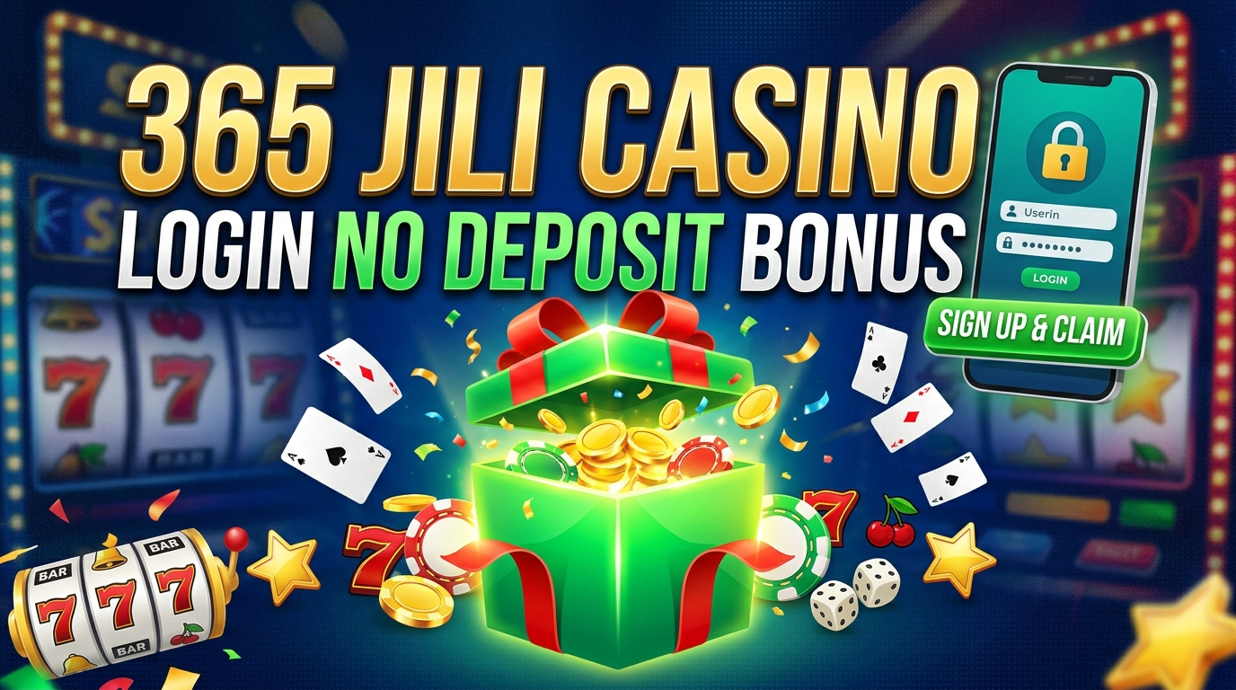 365 Jili Casino Login: Claim Your No Deposit Bonus Today!