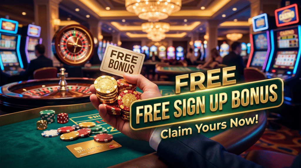 Free Sign Up Casino Bonuses: Claim Your No Deposit Offers